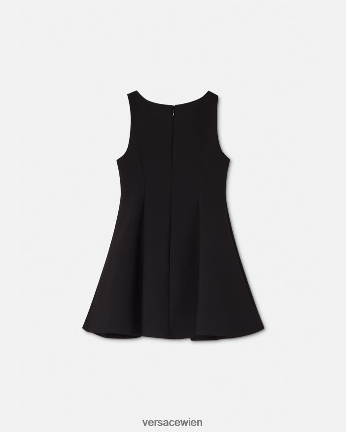 Schwarz Medusa-Kleid Versace Kinder Kleidung 8N4XJD2000