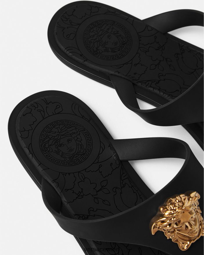 Schwarz Medusa-Sandalen Versace Frauen Schuh 8N4XJD453