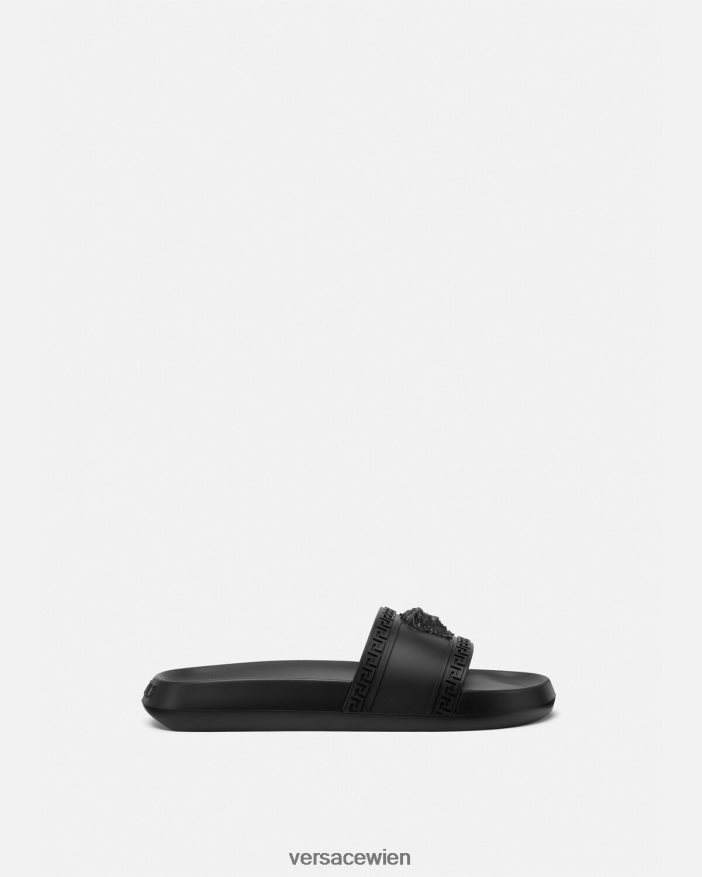 Schwarz Palazzo-Slider Versace Männer Schuh 8N4XJD1592
