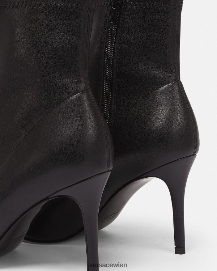 Schwarz Scarlett-Stiefel Versace Frauen Schuh 8N4XJD2260
