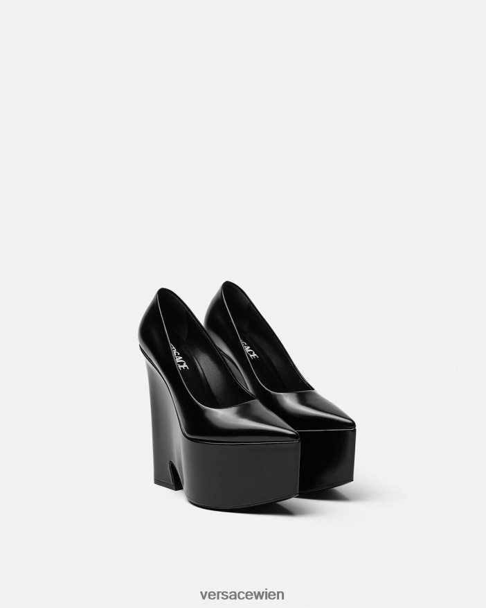 Schwarz Tempest-Plattformpumpen Versace Frauen Schuh 8N4XJD491