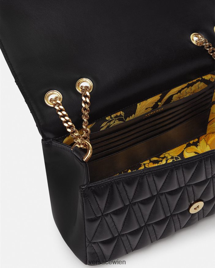 Schwarz Virtus Umhängetasche Versace Frauen Taschen 8N4XJD365