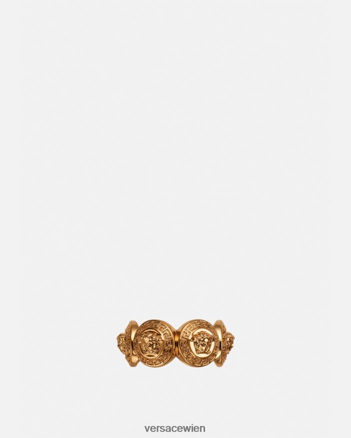 Tribut Gold Hommage-Medusa-Ring Versace Frauen Zubehör 8N4XJD795