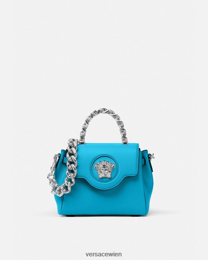 Türkis Kleine Handtasche „La Medusa“ Versace Frauen Taschen 8N4XJD333