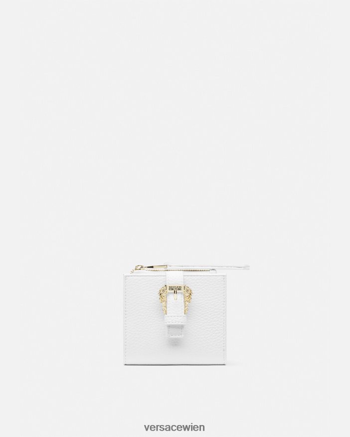 Weiß Couture1-Geldbörse Versace Frauen Zubehör 8N4XJD2316