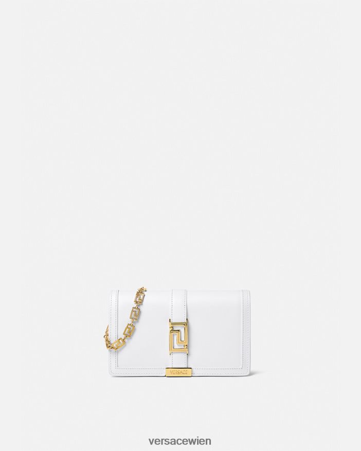 Weiß Greca-Göttin-Minitasche Versace Frauen Taschen 8N4XJD257