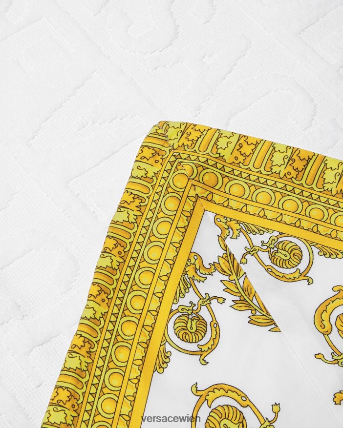 Weiß Ich barockes Strandtuch Versace Frauen Unterwäsche und Strandbekleidung 8N4XJD1199