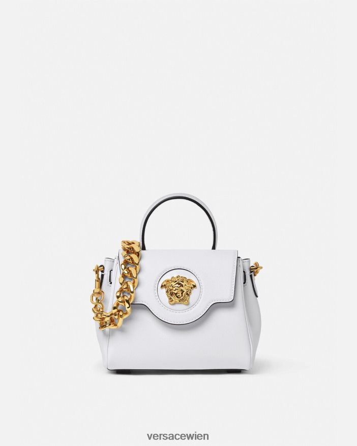 Weiß Kleine Handtasche „La Medusa“ Versace Frauen Taschen 8N4XJD335