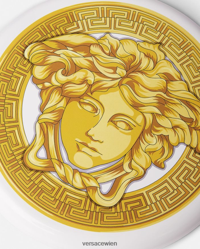Weiß Medusa-Frisbee Versace Frauen Unterwäsche und Strandbekleidung 8N4XJD1211
