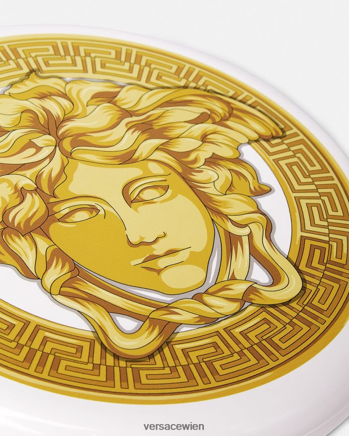 Weiß Medusa-Frisbee Versace Frauen Unterwäsche und Strandbekleidung 8N4XJD1211