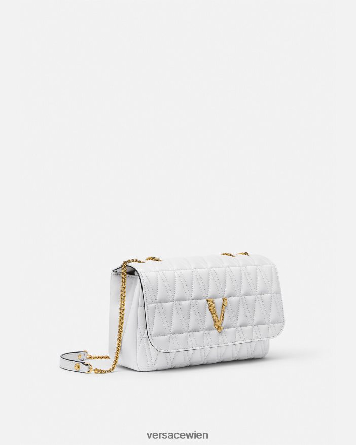 Weiß Virtus Umhängetasche Versace Frauen Taschen 8N4XJD366