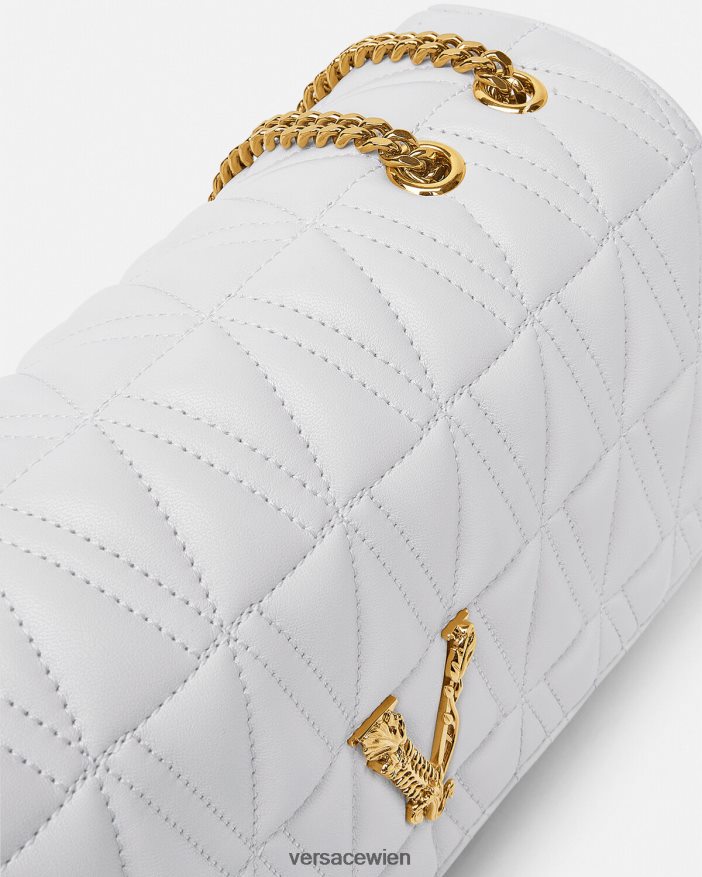 Weiß Virtus Umhängetasche Versace Frauen Taschen 8N4XJD366
