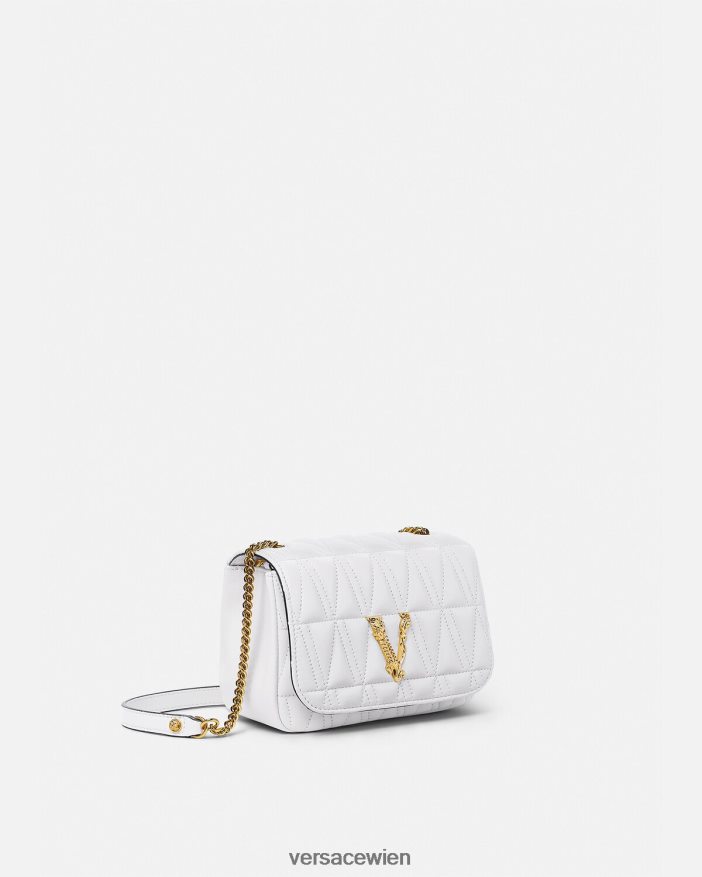 Weiß Virtus kleine Umhängetasche Versace Frauen Taschen 8N4XJD368