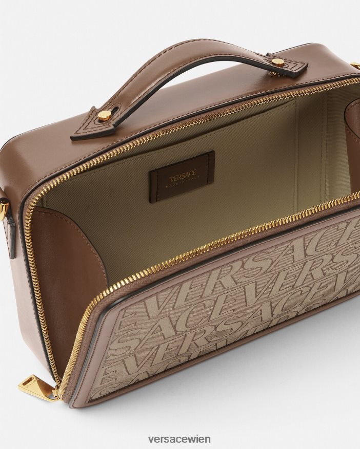 braun Allover-Umhängetasche Versace Männer Taschen 8N4XJD1497