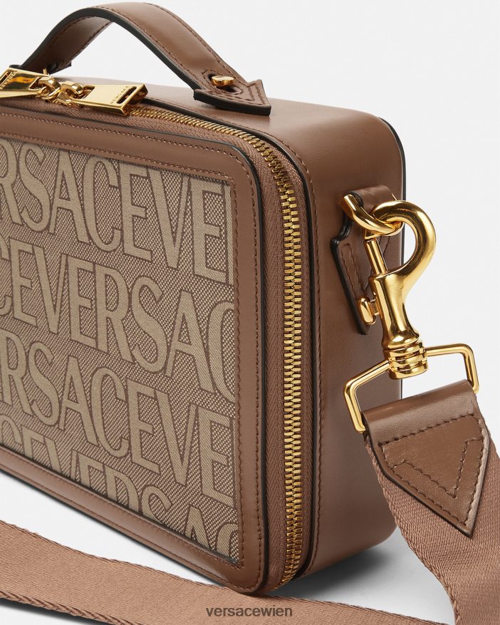 braun Allover-Umhängetasche Versace Männer Taschen 8N4XJD1497