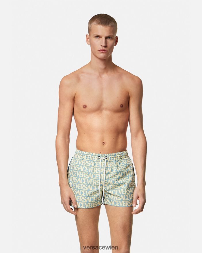 drucken Allover-Badeshorts Versace Männer Unterwäsche und Strandbekleidung 8N4XJD1792