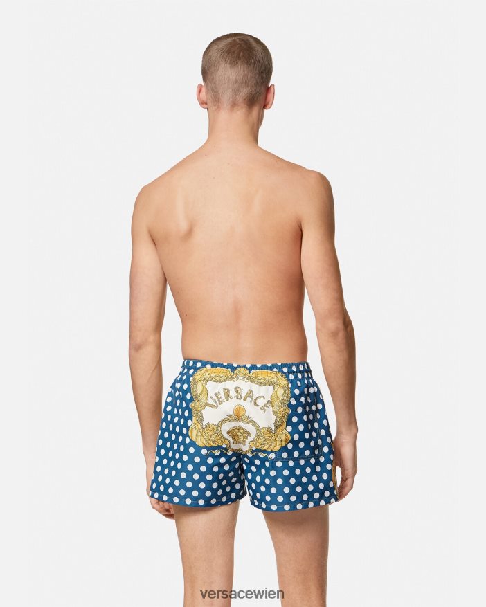 drucken Allover-Badeshorts Versace Männer Unterwäsche und Strandbekleidung 8N4XJD1792