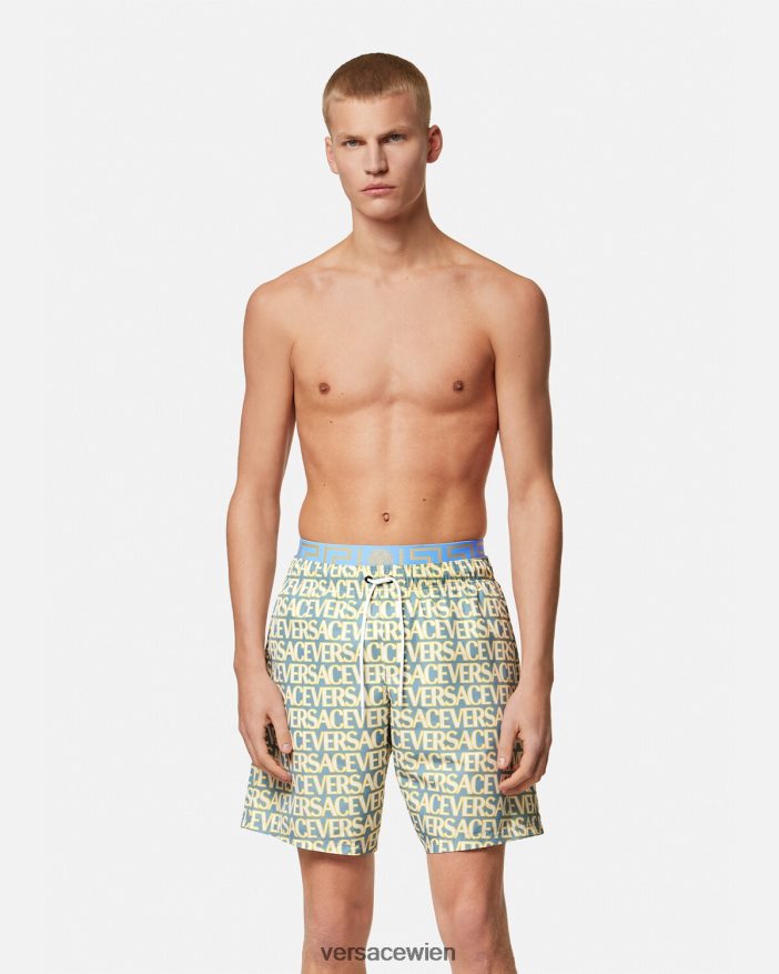 drucken Allover-Boardshorts Versace Männer Unterwäsche und Strandbekleidung 8N4XJD1794