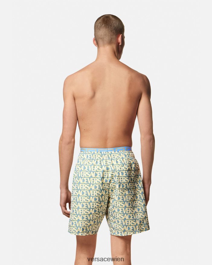drucken Allover-Boardshorts Versace Männer Unterwäsche und Strandbekleidung 8N4XJD1794