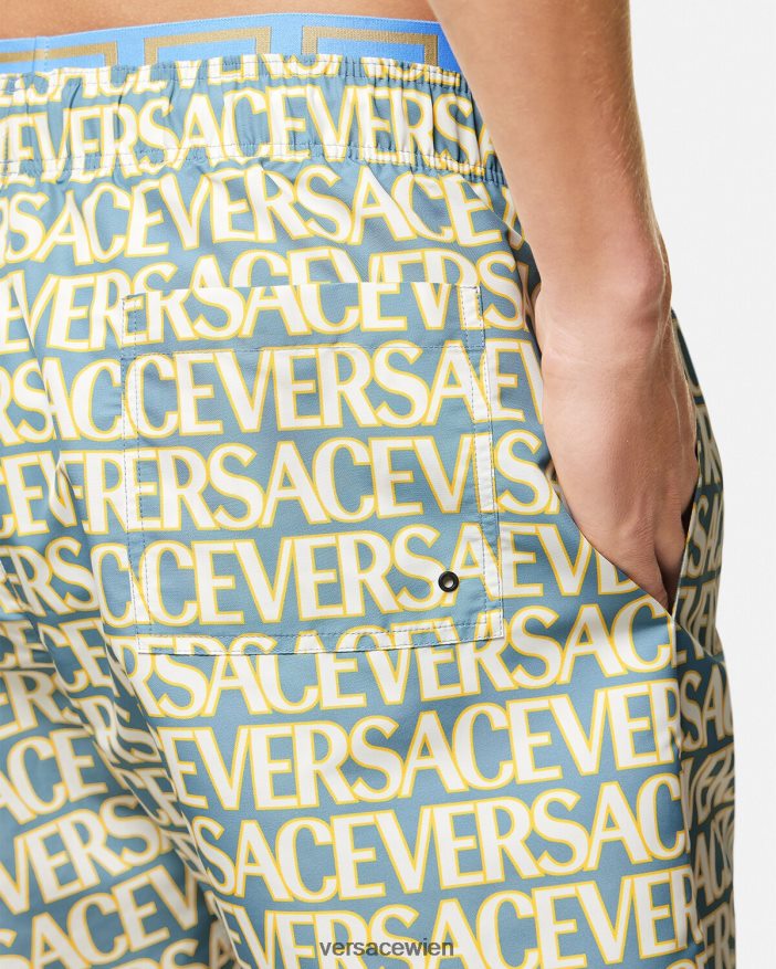 drucken Allover-Boardshorts Versace Männer Unterwäsche und Strandbekleidung 8N4XJD1794