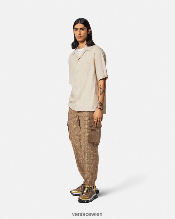 drucken Allover-Cargohose Versace Männer Kleidung 8N4XJD1437