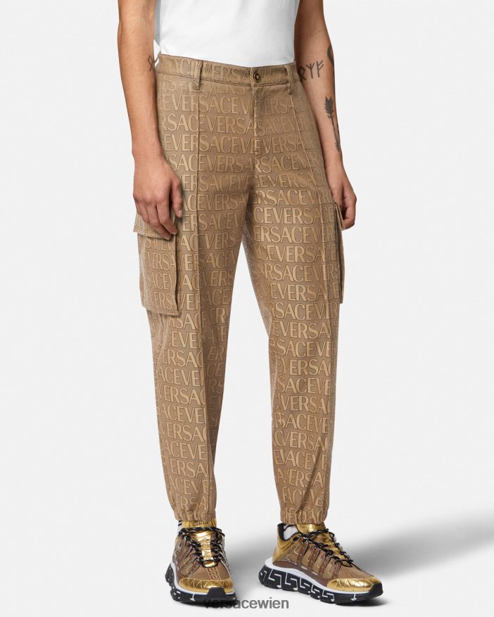 drucken Allover-Cargohose Versace Männer Kleidung 8N4XJD1437