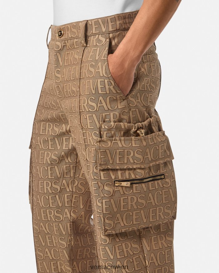 drucken Allover-Cargohose Versace Männer Kleidung 8N4XJD1437