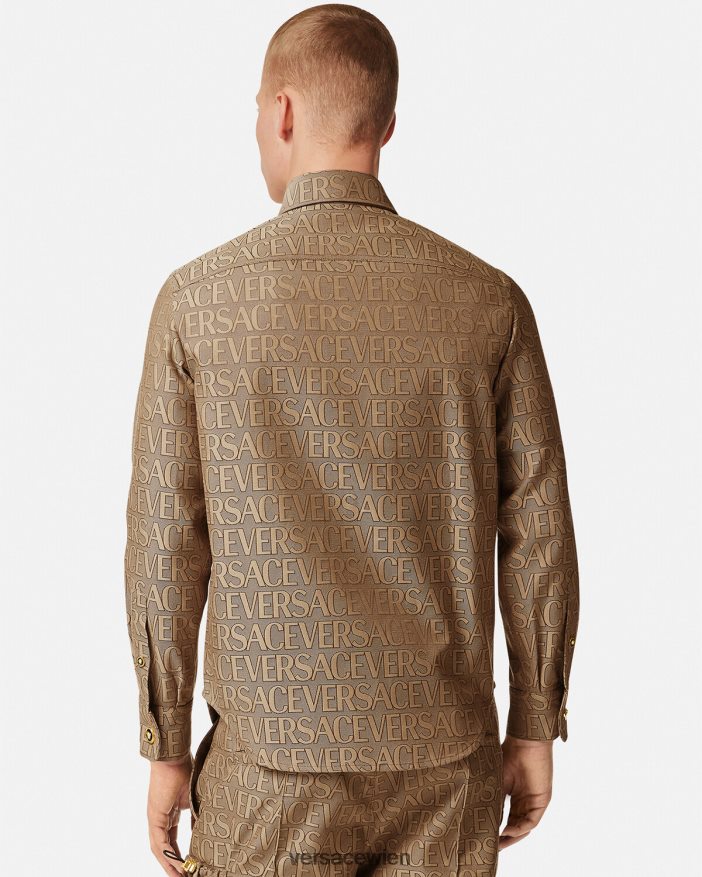 drucken Allover-Overshirt Versace Männer Kleidung 8N4XJD1217
