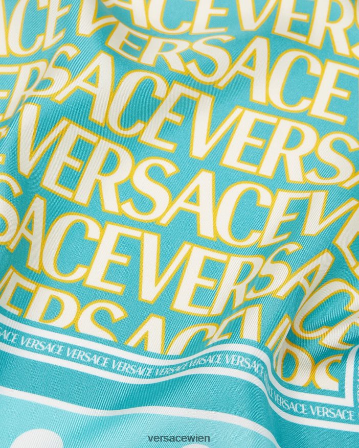 drucken Allover-Seidenfoulard Versace Frauen Zubehör 8N4XJD884