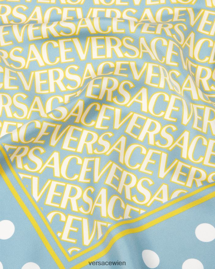 drucken Allover-Triangel-Foulard aus Seide Versace Frauen Zubehör 8N4XJD886