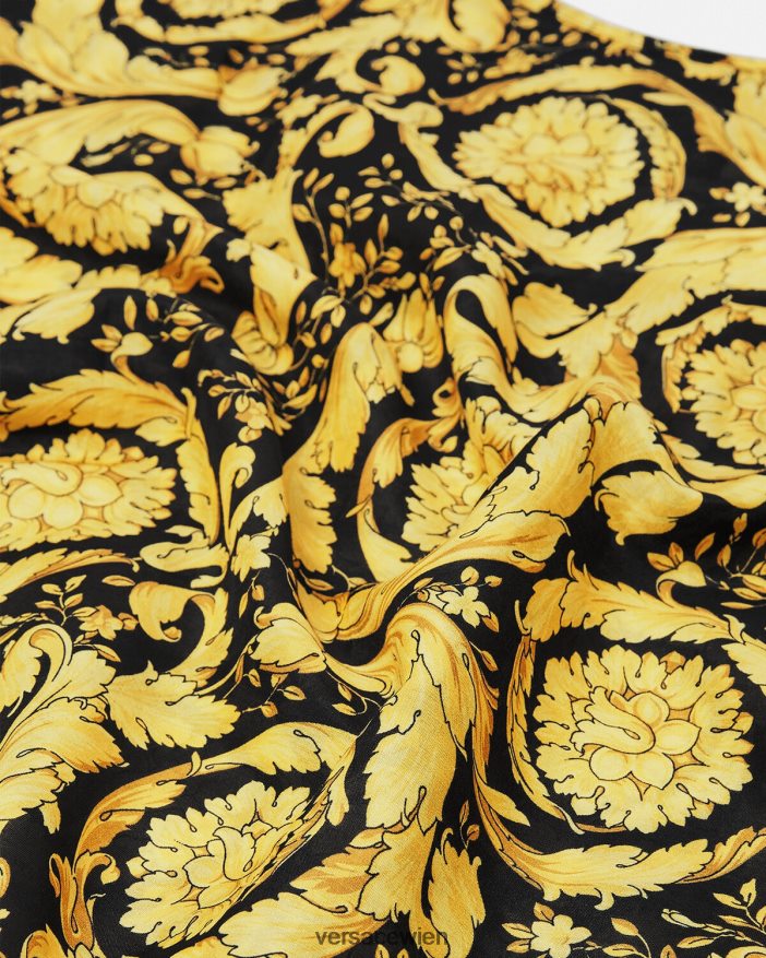 drucken Badeanzug-Überzug im Barocco-Stil Versace Kinder Kleidung 8N4XJD1985