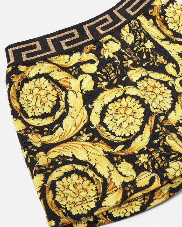 drucken Barocco-Babyshorts Versace Kinder Kleidung 8N4XJD1887