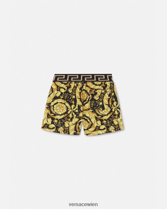 drucken Barocco-Babyshorts Versace Kinder Kleidung 8N4XJD1887