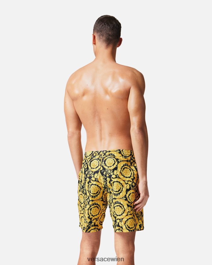 drucken Barocco-Boardshorts Versace Männer Unterwäsche und Strandbekleidung 8N4XJD1806