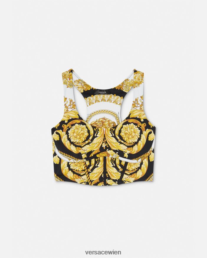 drucken Barocco Gym Sport-BH Versace Frauen Kleidung 8N4XJD229