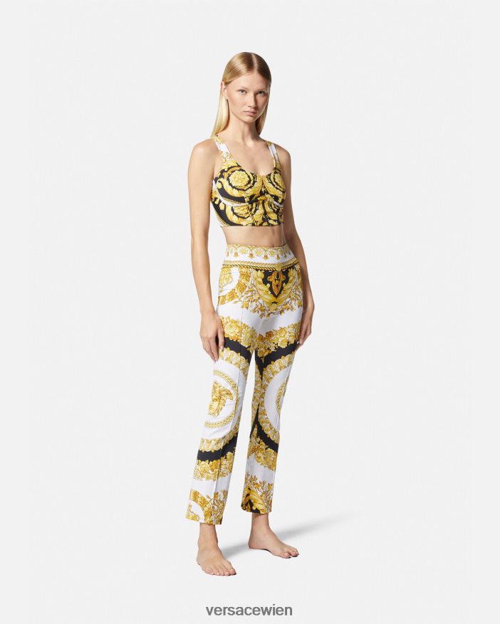 drucken Barocco Gym Sport-BH Versace Frauen Kleidung 8N4XJD229
