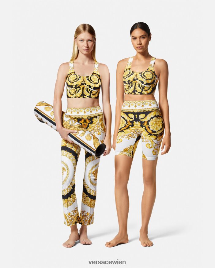 drucken Barocco Gym Sport-BH Versace Frauen Kleidung 8N4XJD229