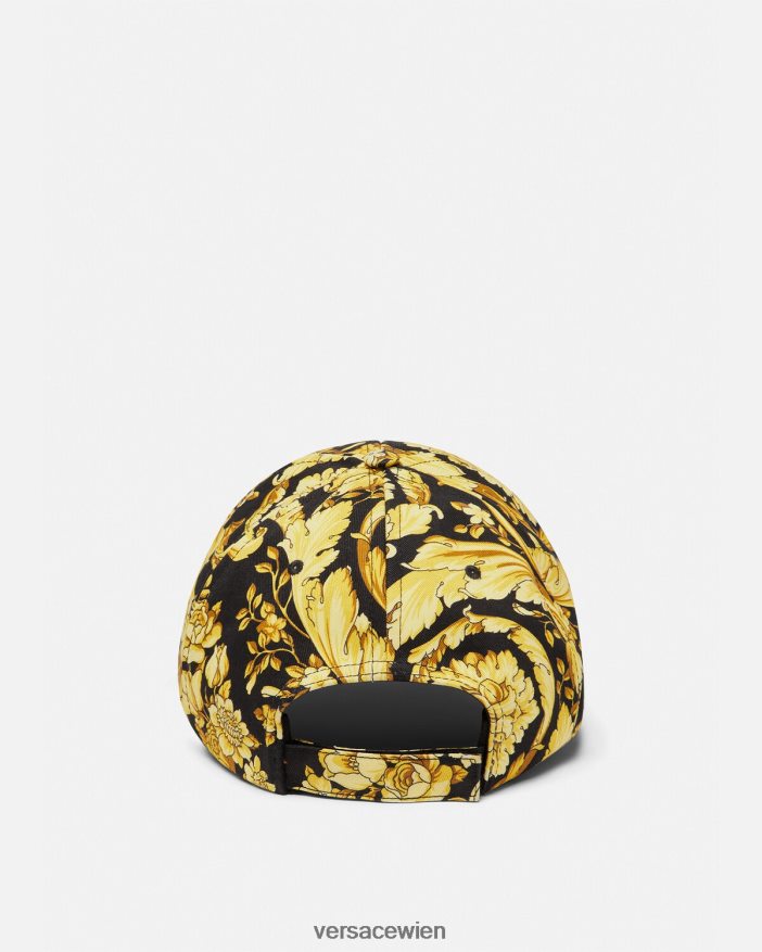 drucken Baseballkappe mit Barocco-Logo Versace Frauen Unterwäsche und Strandbekleidung 8N4XJD1209