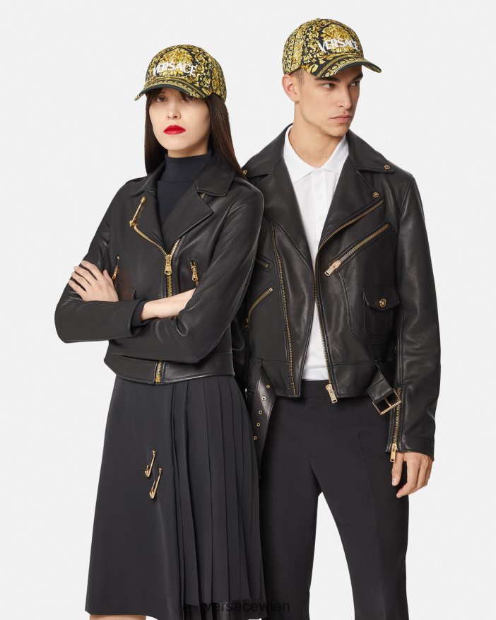 drucken Baseballkappe mit Barocco-Logo Versace Frauen Unterwäsche und Strandbekleidung 8N4XJD1209