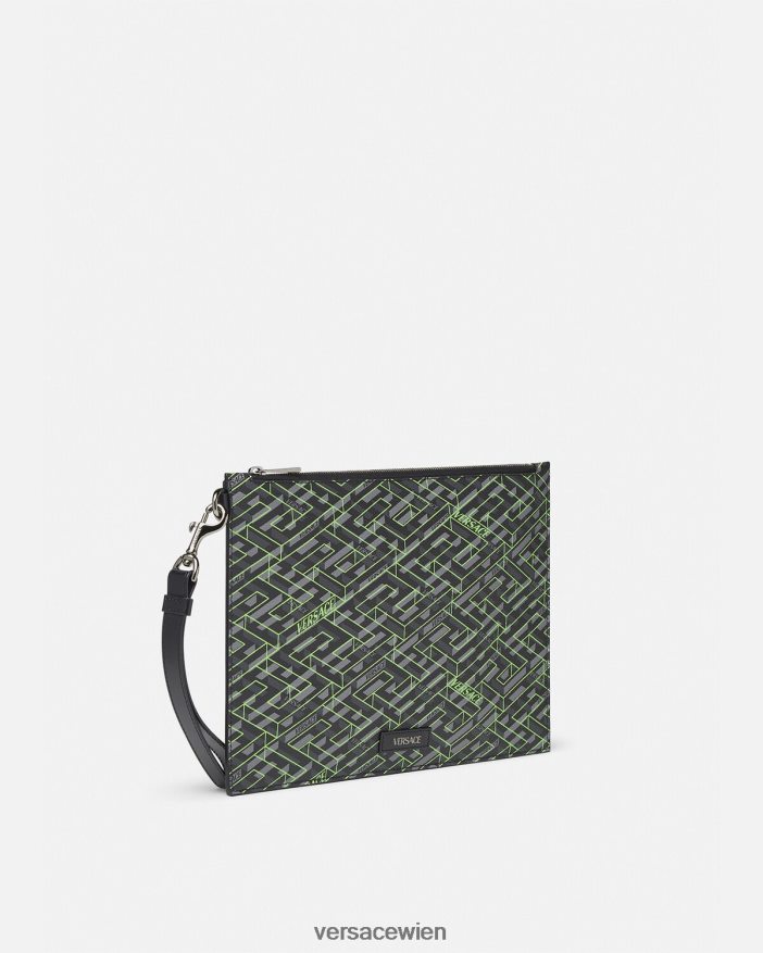 drucken Beutel mit La-Greca-Signatur Versace Männer Taschen 8N4XJD1480