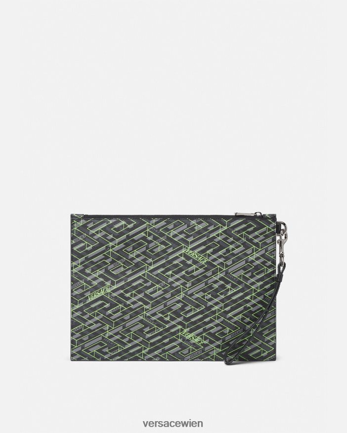 drucken Beutel mit La-Greca-Signatur Versace Männer Taschen 8N4XJD1480