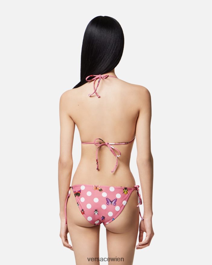 drucken Bikinioberteil mit Schmetterlingen Versace Frauen Unterwäsche und Strandbekleidung 8N4XJD1131
