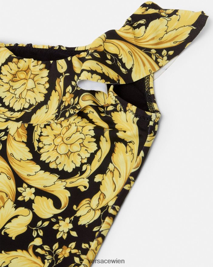 drucken Einteiliger Badeanzug für Babys im Barocco-Stil Versace Kinder Kleidung 8N4XJD1860
