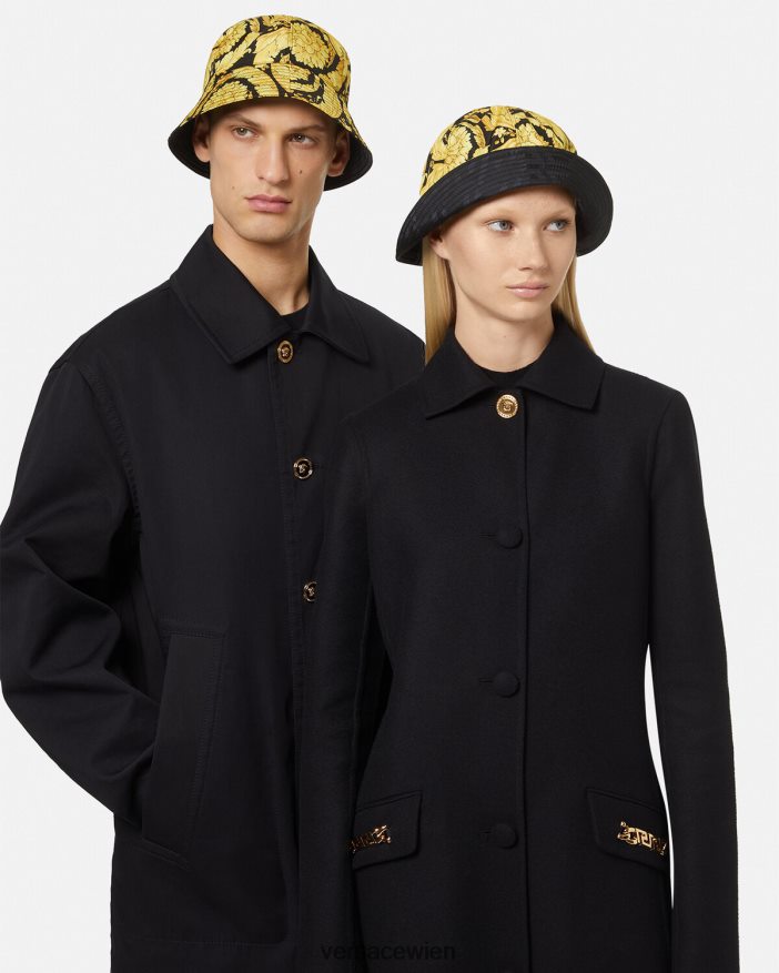 drucken Fischerhut im Barocco-Stil Versace Frauen Zubehör 8N4XJD873
