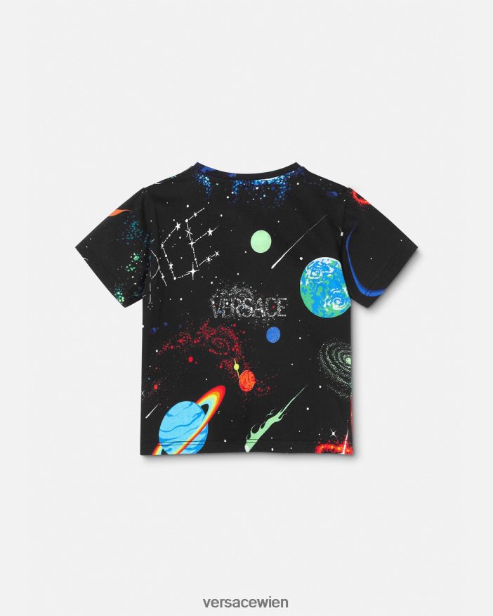 drucken Galaxie-Baby-T-Shirt Versace Kinder Kleidung 8N4XJD1882