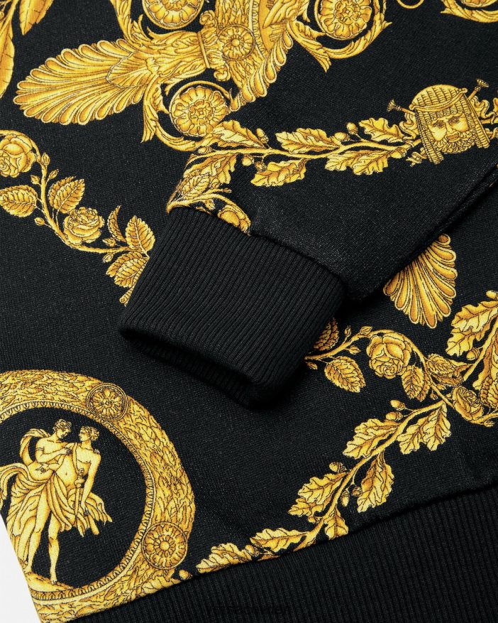 drucken Maschera Barock-Sweatshirt Versace Kinder Kleidung 8N4XJD2125