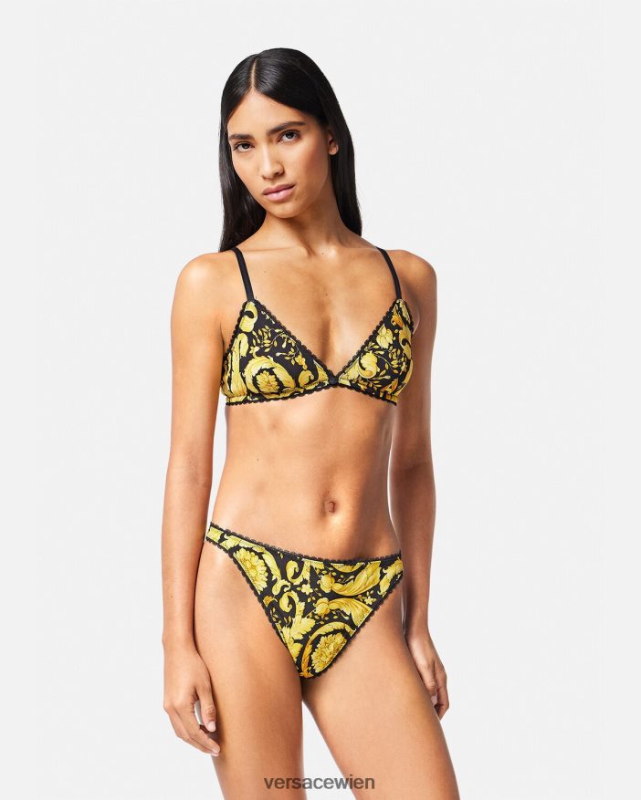 drucken Tanga im Barocco-Stil Versace Frauen Unterwäsche und Strandbekleidung 8N4XJD1035