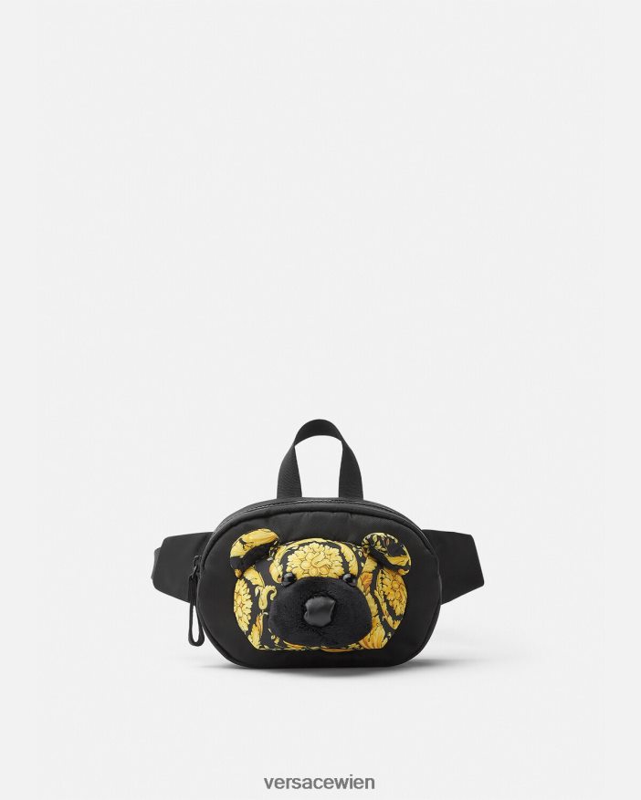 drucken Teddybär-Barocco-Gürteltasche Versace Kinder Taschen 8N4XJD2068