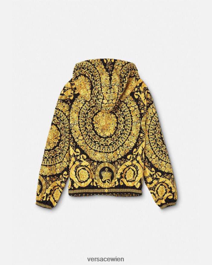 drucken Windjacke im Barocco-Stil Versace Kinder Kleidung 8N4XJD1983