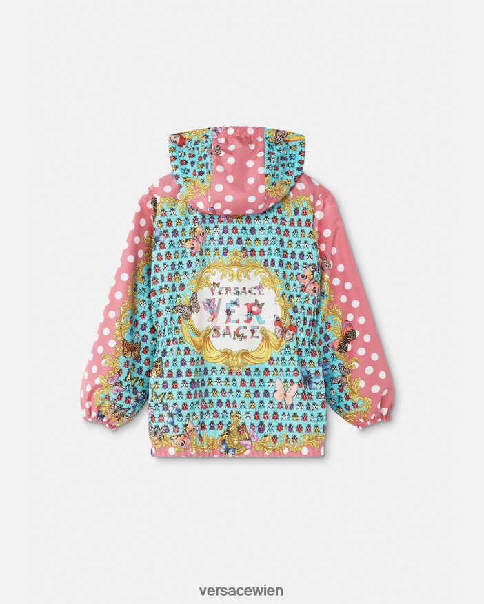 drucken Windjacke mit Schmetterlingen Versace Kinder Kleidung 8N4XJD1937